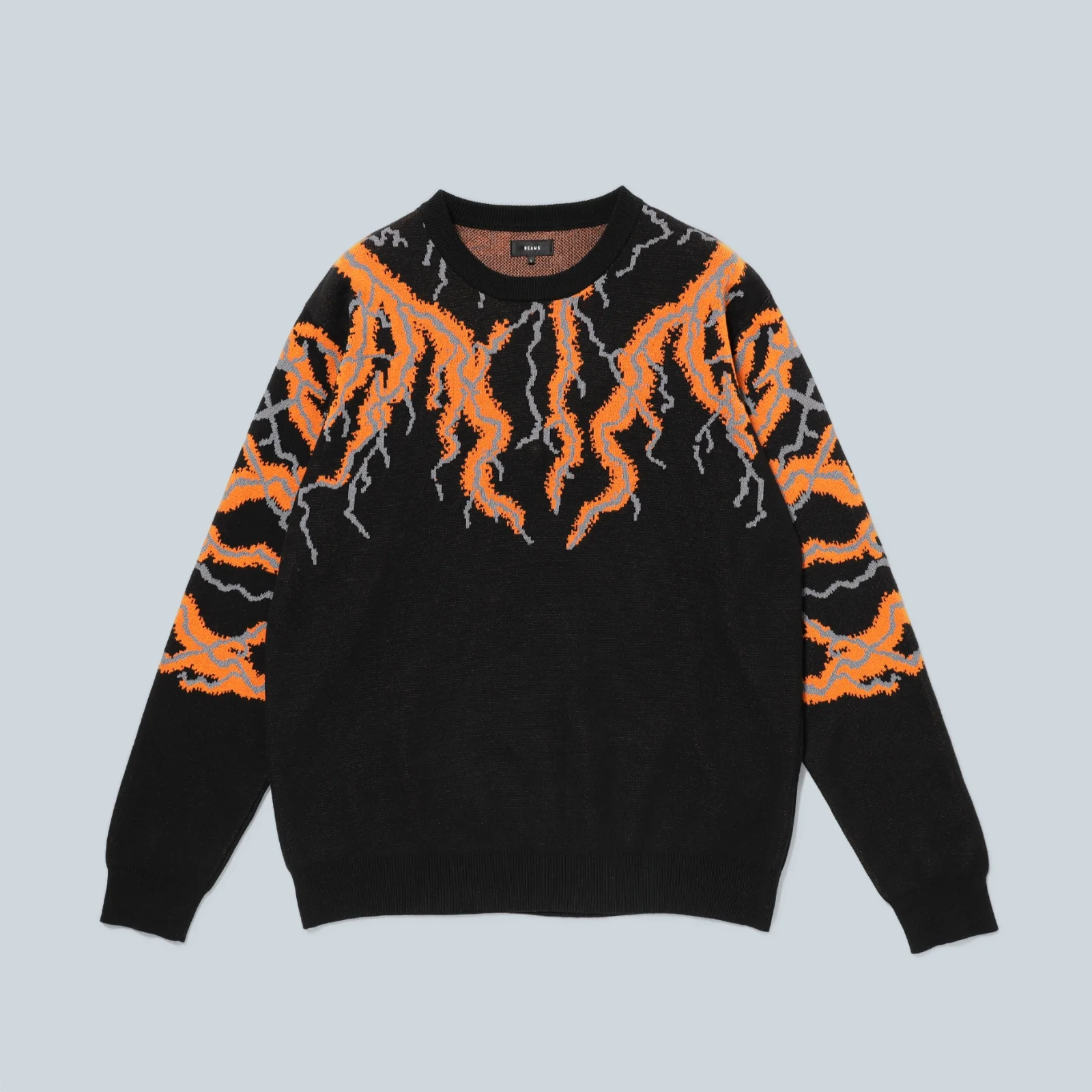 12 GAUGE THUNDER CREW NECK - BLACK