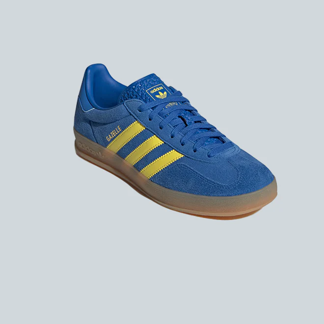 GAZELLE W INDOOR - BLUE/PURE SULFUR/GUM - Image 3
