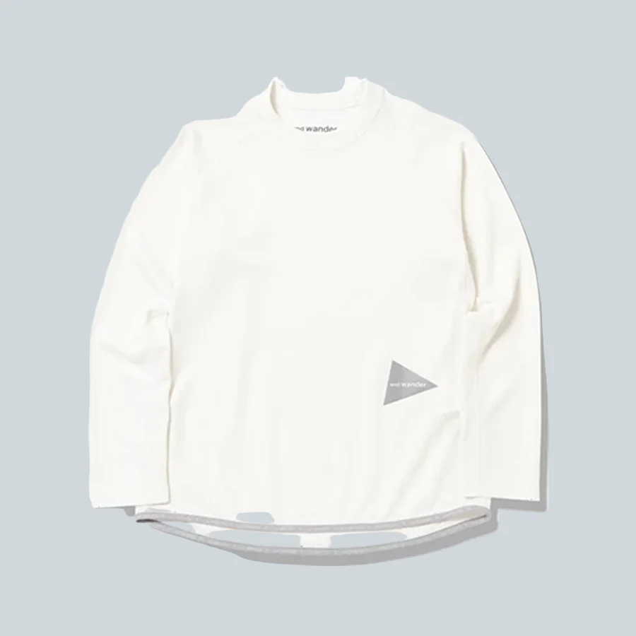 DRY JERSEY RAGLAN LS T -WHITE