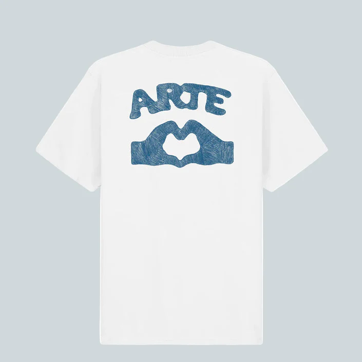 DIELS STITCH T- SHIRT - WHITE/BLUE