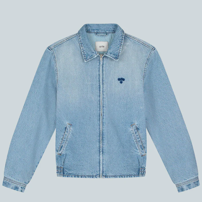 HEART LOGO JACKET - BLEACH