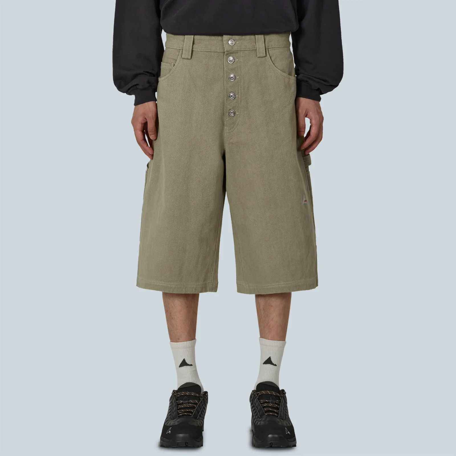 ASH CANVAS SHORT - SAGE GREEN - Image 3