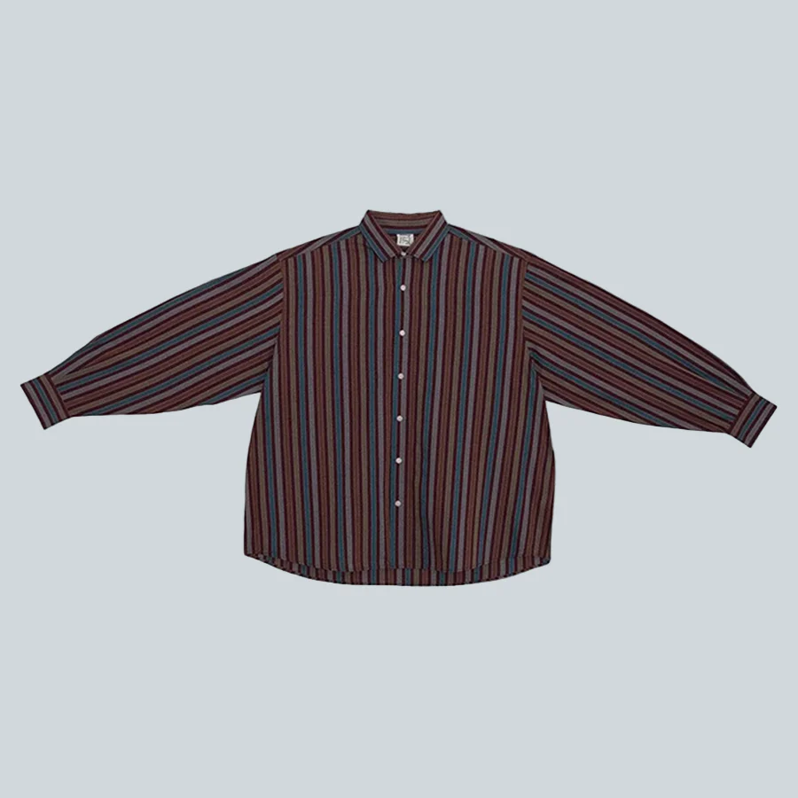 BASERANGE CHEMISE CLAUDE - BROWN