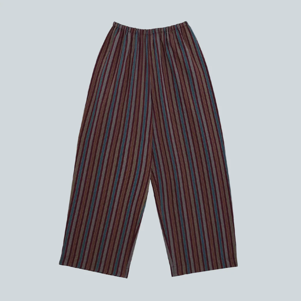 BASERANGE PANTALON OLE - BROWN