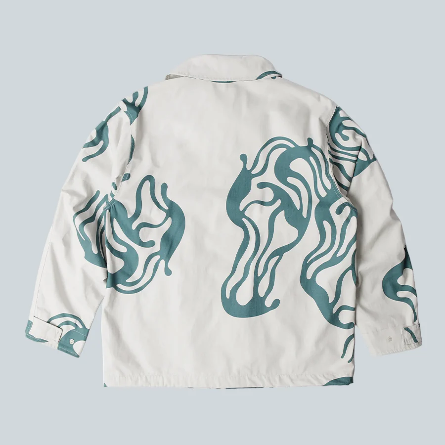HALF BLOB HUNTING JACKET- GREY - Image 2