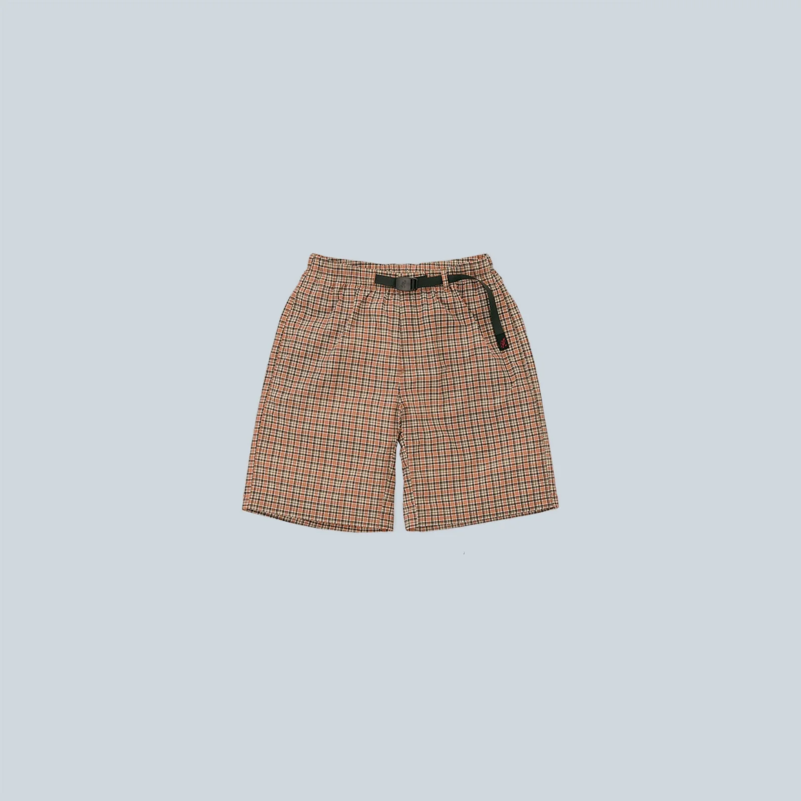 CHECKERED SHELL SHORT - BRICK CHECK