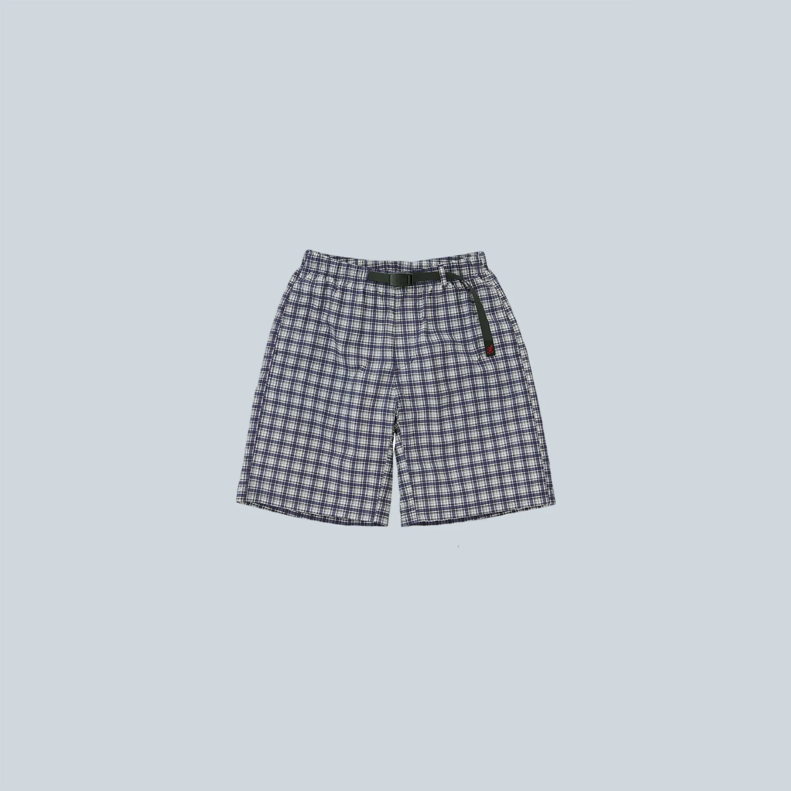 CHECKERED SHELL SHORT - NAVY CHECK