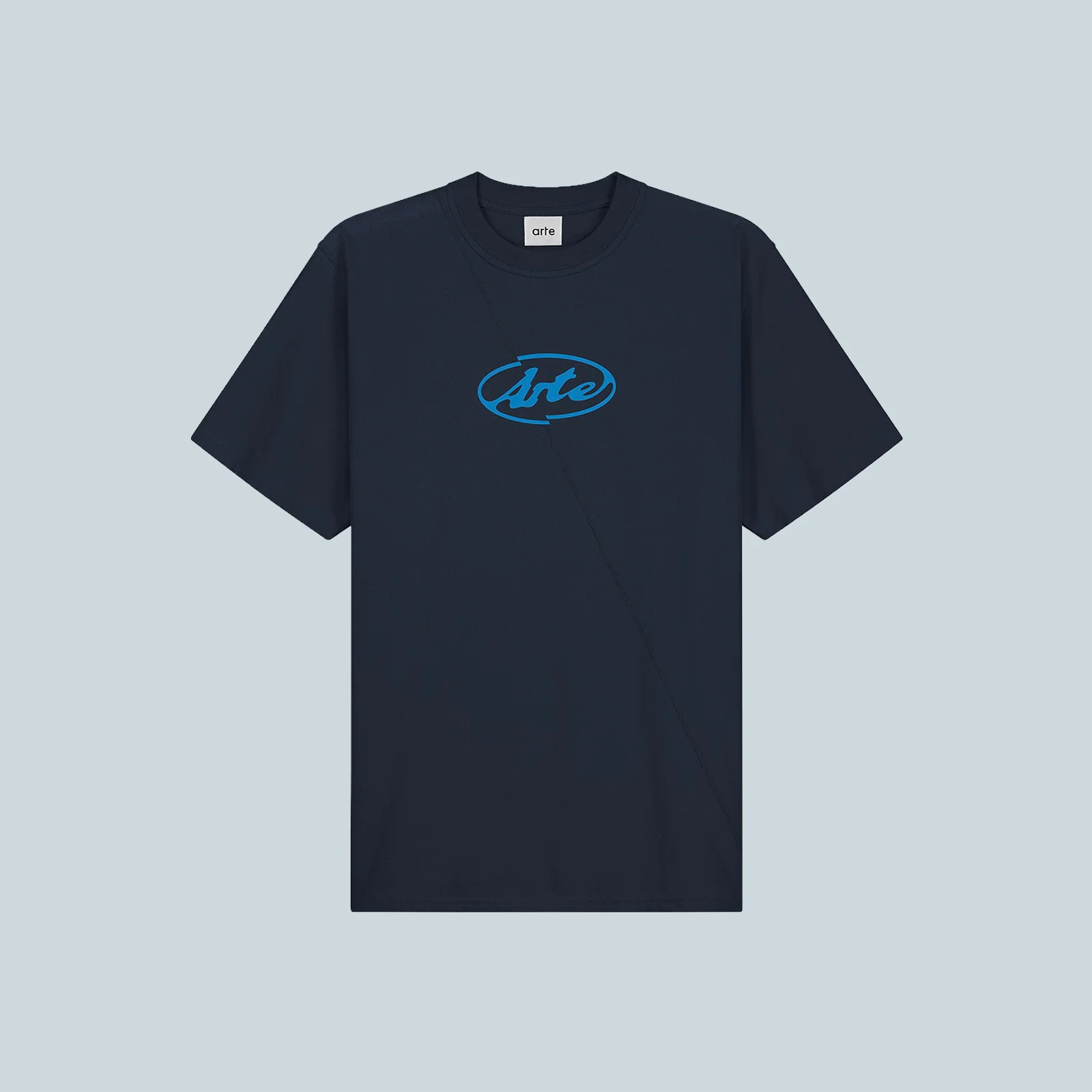 CIRCLE LOGO TSHIRT - NAVY
