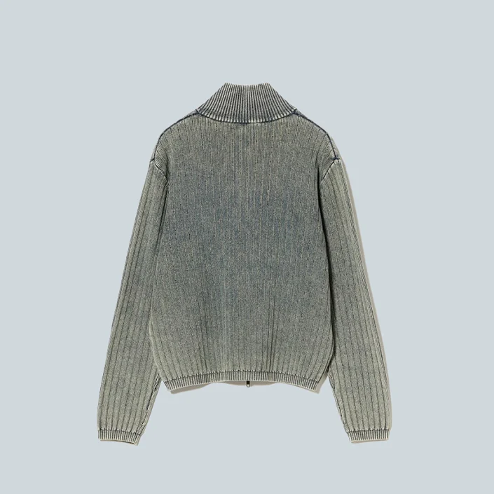 FADE STAND FULL ZIP - NAVY - Image 2