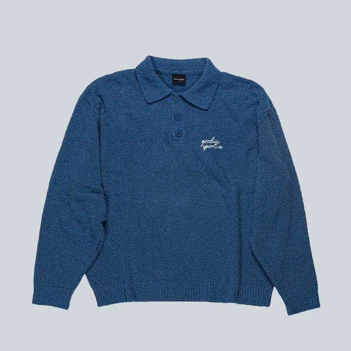 BLUE CACTUS POLO - BLUE