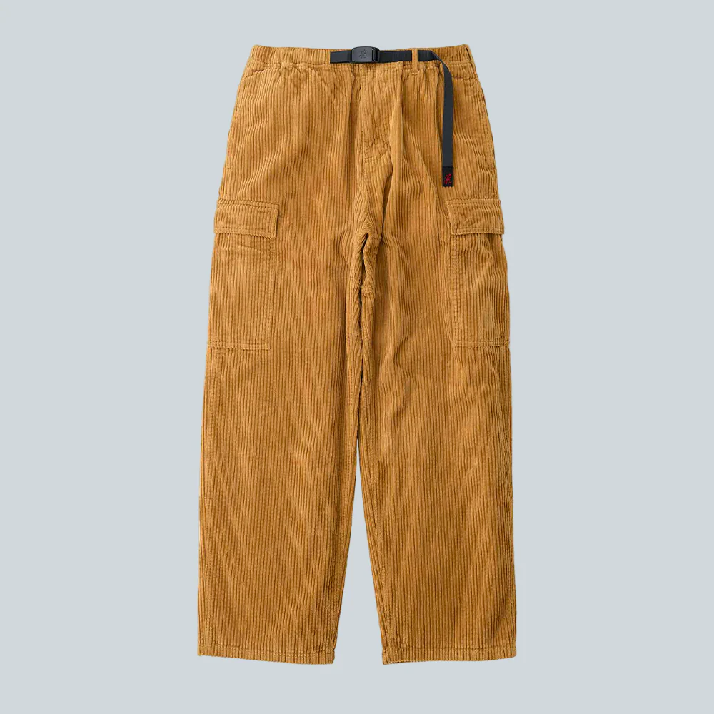 BROCKTON BIG CORDUROY PANT- BRASS