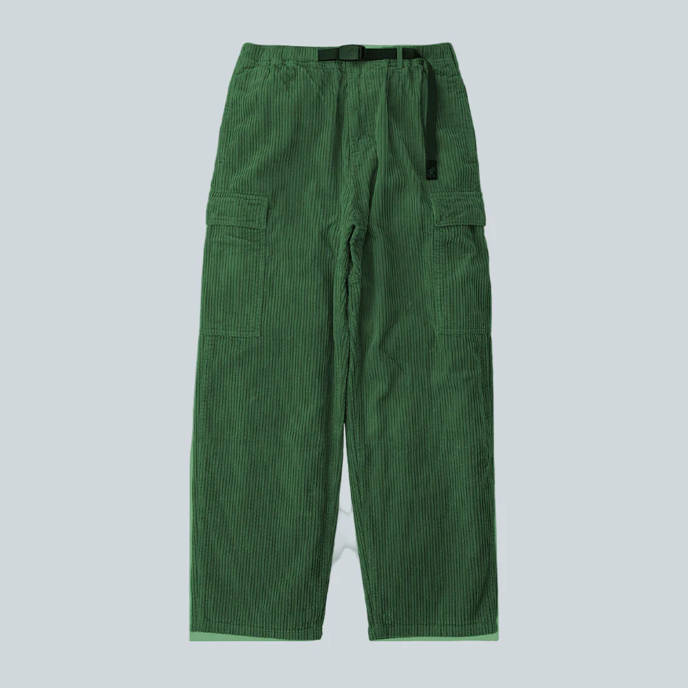 BROCKTON BIG CORDUROY PANT- PINE GREEN