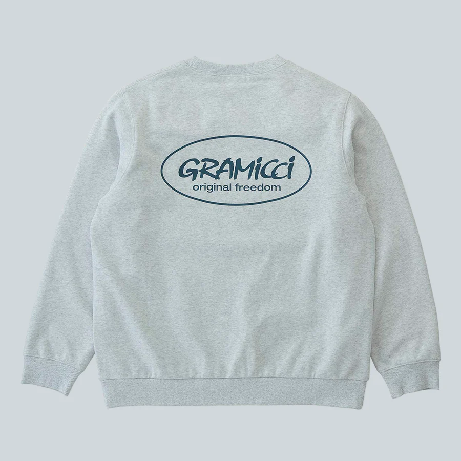 ORIGINAL FREEDOM SWEATSHIRT - HEATHER ASH