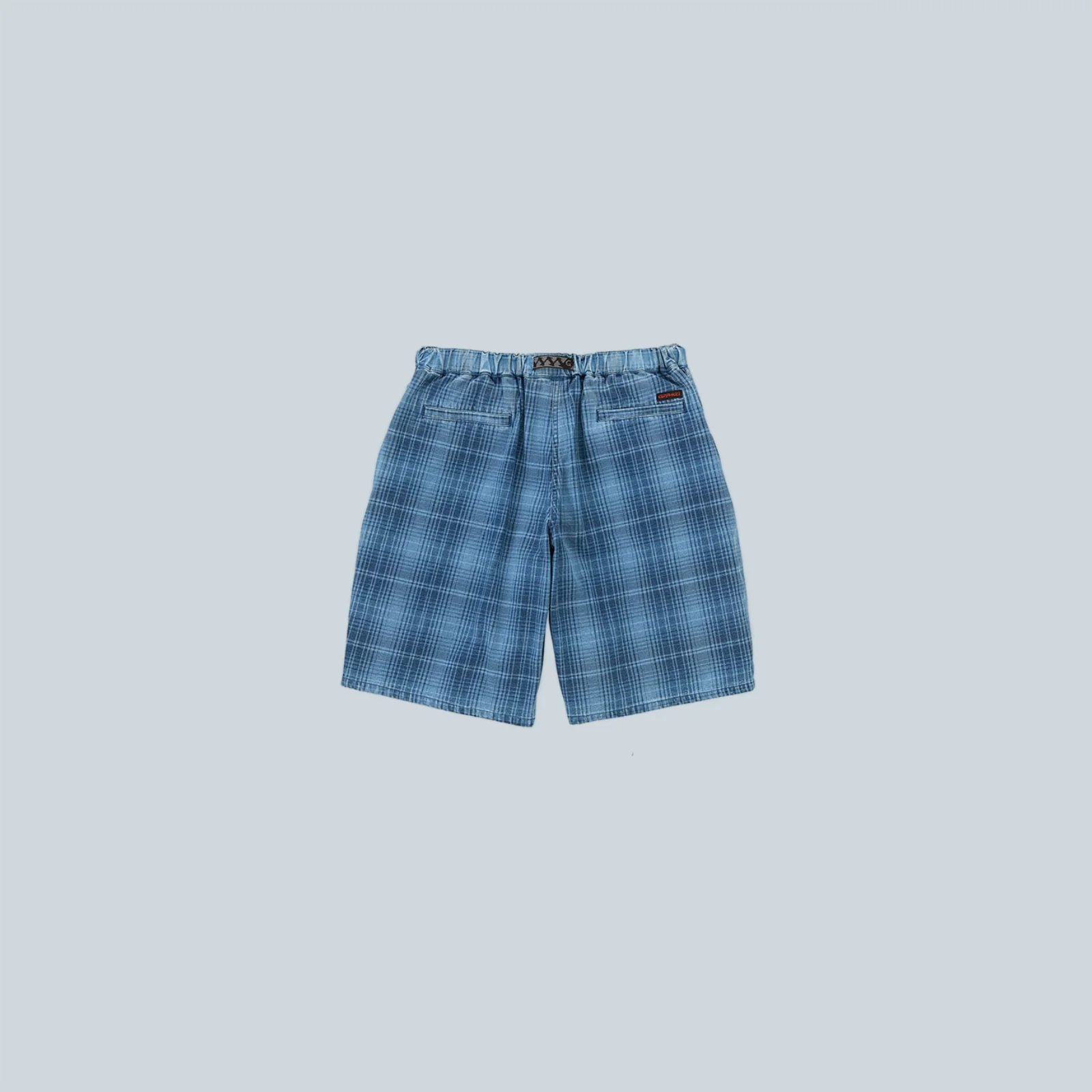 LAGOON SHORT DENIM PLAID - INDIGO CHECKERED PLAID - Image 2