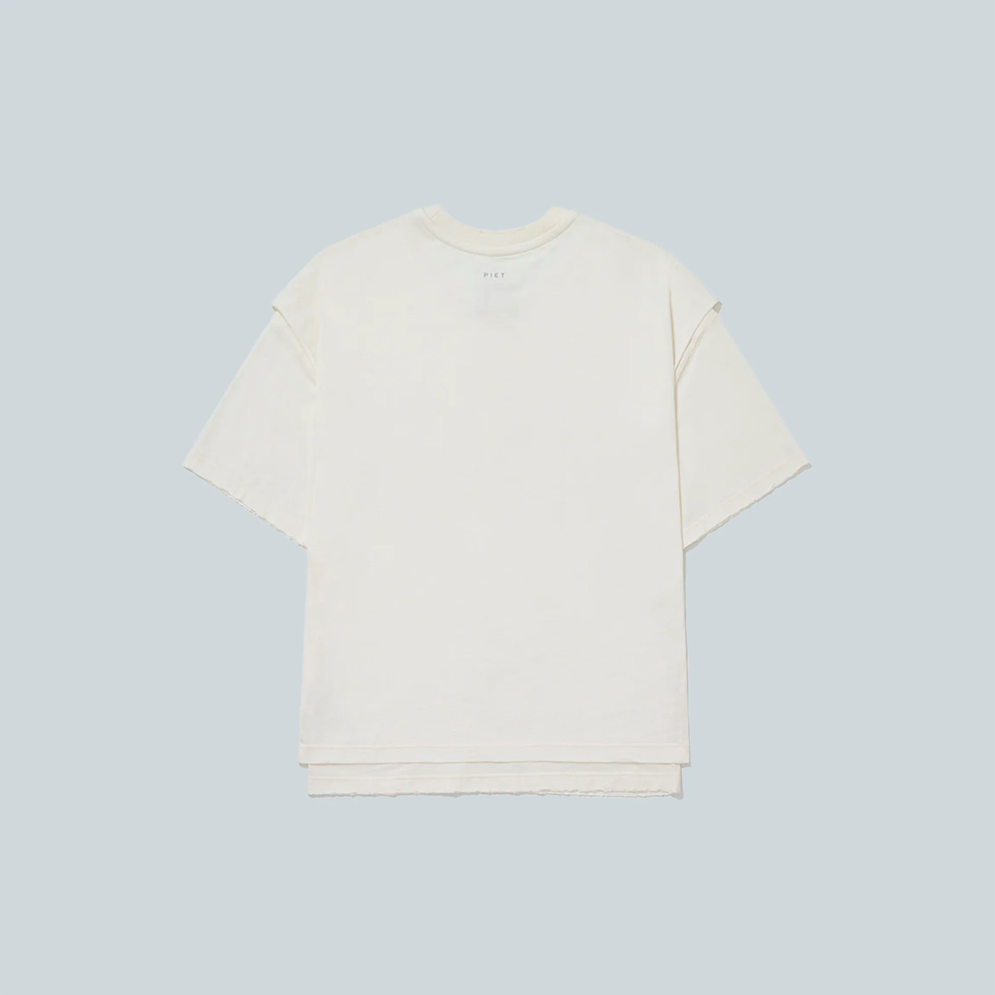 LAYERED TSHIRT - WHITE - Image 2