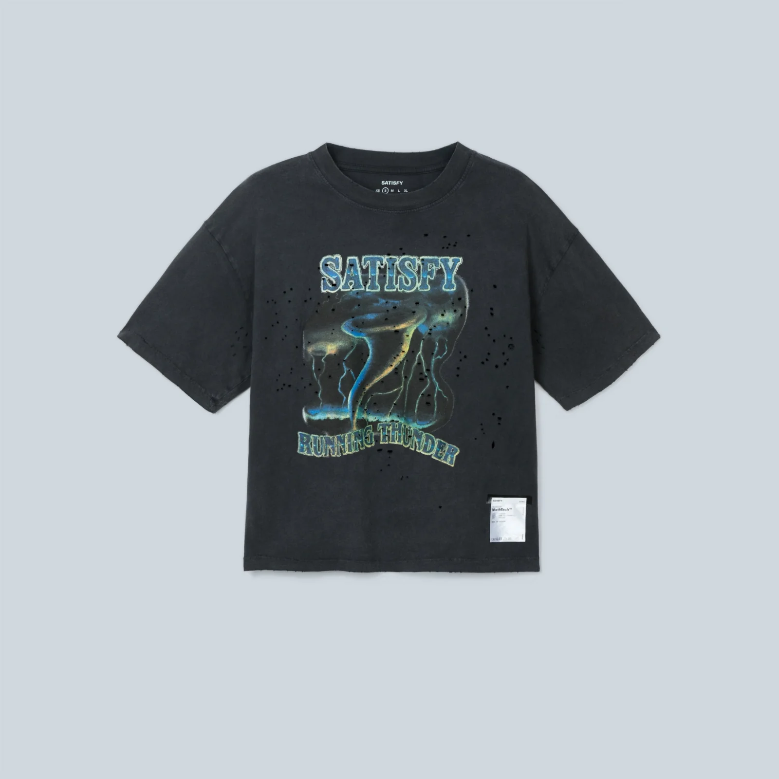 WOMEN MOTHTECH TSHIRT - AGED BLACK