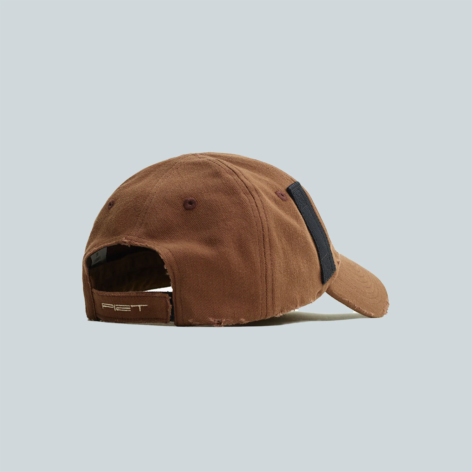 NANO LOGO STUDDED CAP - DARK BROWN - Image 2