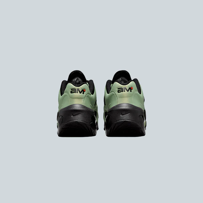 NIKE AIR MAX MUSE - BLACK/UNIVERSITY RED/OIL GREEN - Image 2