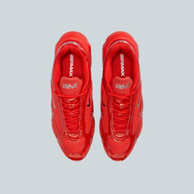 NIKE AIR MAX MUSE - HABANERO RED/METALLIC SILVER - Image 3