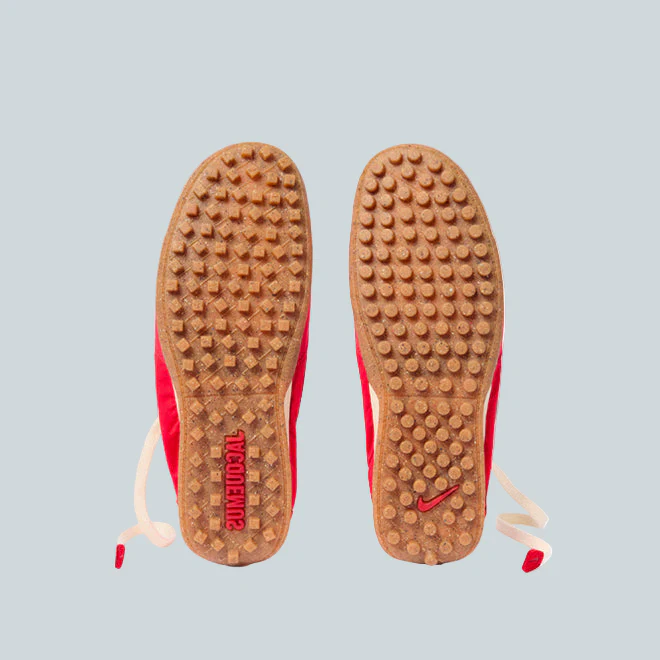NIKE X JACQUEMUS MOON SHOE - DARK RED - Image 4