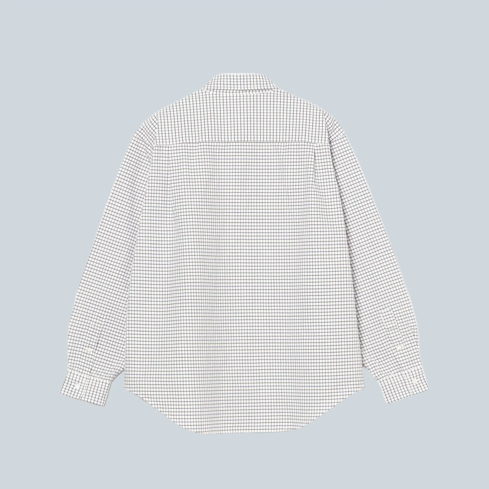 OXFORD BUTTON DOWN SHIRT - BL PUR CHK - Image 2