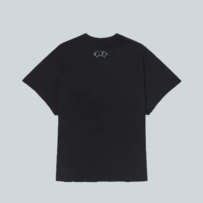 DOPPING KONTROLLE RAW EDGE TEE - VINTAGE BLACK - Image 2