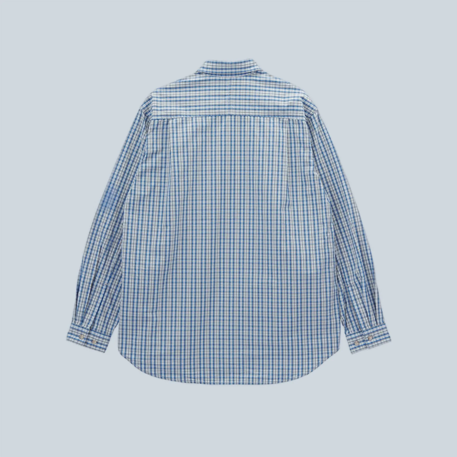 POPLIN MILLWOOD SHIRT - BLUE - Image 2