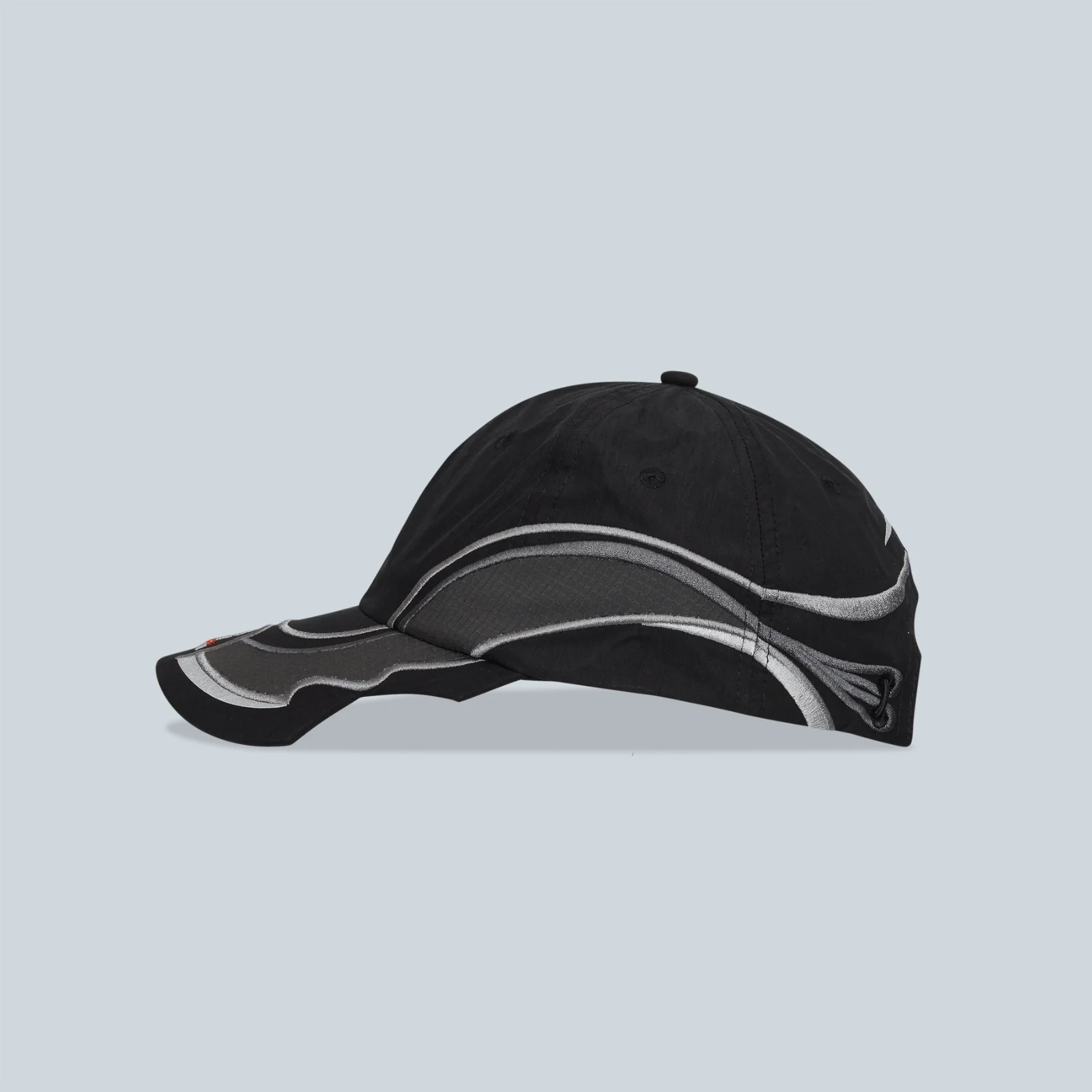 PURSUIT 6 PANEL CAP - WASHED BLACK - Image 2
