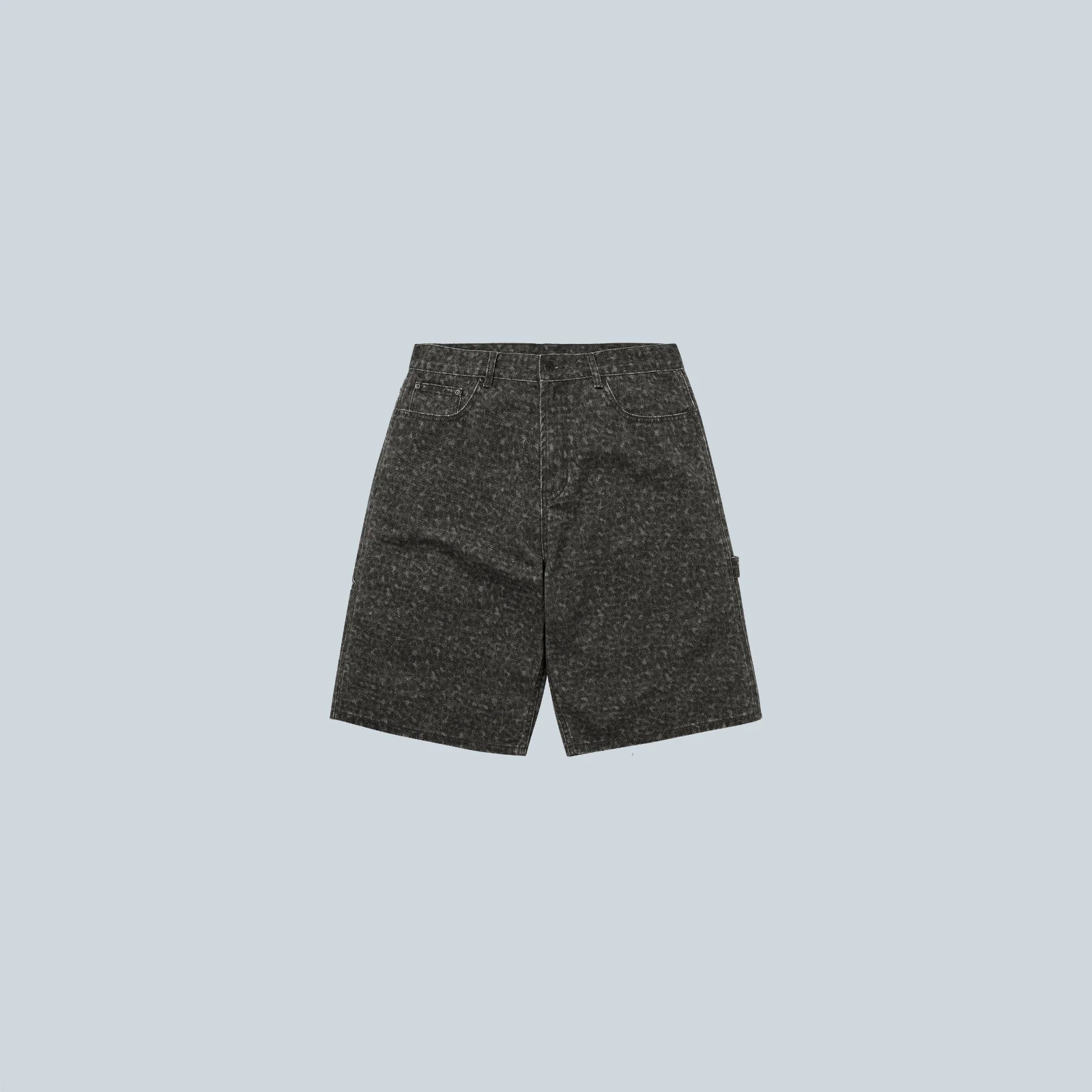 RELAXED PAINTER SHORT - LEOPARD