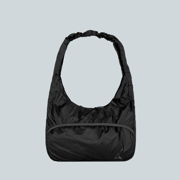 LAKI KNOT PACKABLE BAG - BLACK