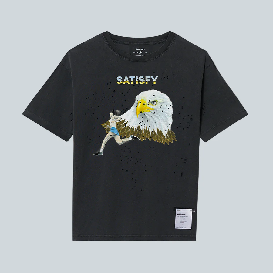MOTHTECH TEE - AGED BLACK