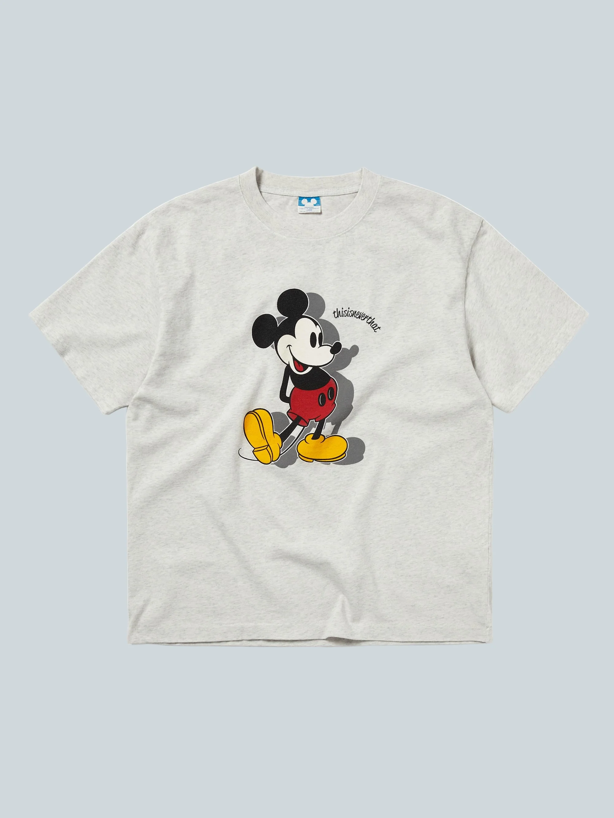 THISISNEVERTHAT X DISNEY MICKEY CLASSIC TEE - HEATHER GREY