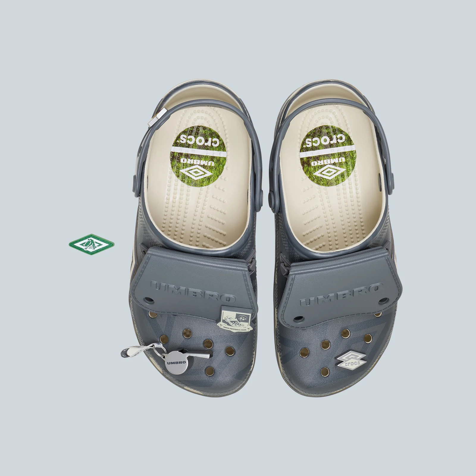 CLASSIC CLOG - BONE/SLATE GREY - Image 3