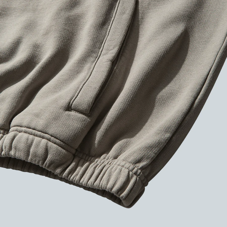 LOGO MASK HOODIE - TAUPE - Image 3