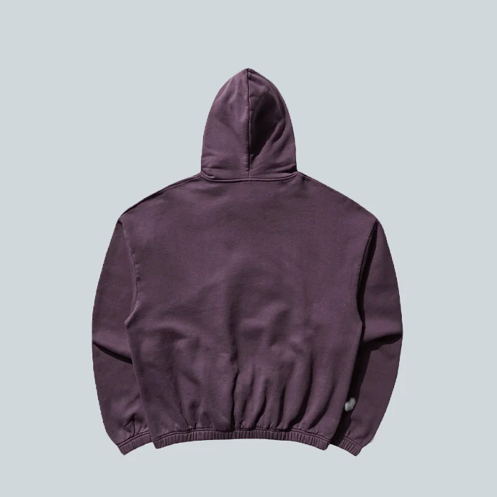 OG LOGO MASK HOODIE - DARK PURPLE - Image 2